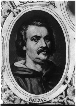 Honoré de Balzac (Courtesy of the Library of Congress)